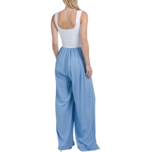 HUNTER & BROWN Ponte Top Jumpsuit - Picture 2 of 3